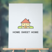 Home Sweet Home アクリルサイン (ニュートラル)