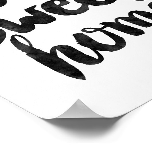 Home Sweet Home ポスター (角)