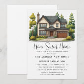 Home Sweet Home 招待状 (正面/裏面)