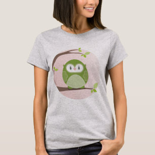 HOME SWEET HOME ::木にフクロウ2 Tシャツ