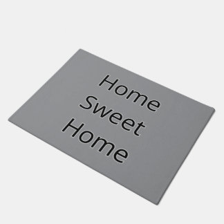 Home sweet home AI art ドアマット