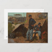 Home, Sweet Home, c.1863 (キャンバス上の油) ポストカード (正面/裏面)