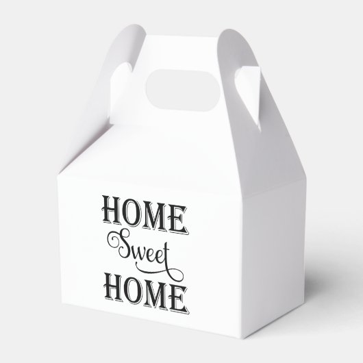 Home Sweet Home Open House Favor Box フェイバーボックス (正面サイド)