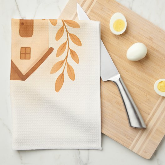 Home sweet warm home キッチンタオル (四つ折り)