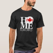 HOME Toronto，カナダ Tシャツ (正面)