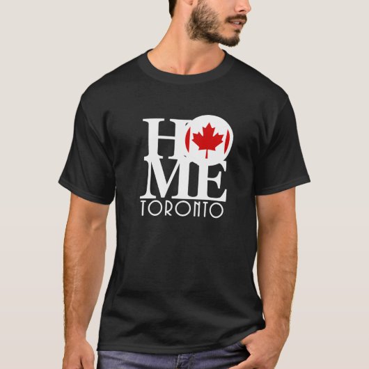 HOME Toronto，カナダ Tシャツ (正面)