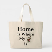 Home Tote Bag ラージトートバッグ (裏面)