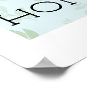Home, Typography Wall Art, Printable Art ポスター (角)