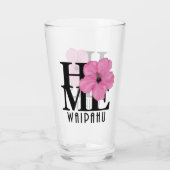 HOME Waipahu，ハワイ タンブラーグラス (裏面)