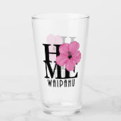 HOME Waipahu，ハワイ タンブラーグラス (正面)