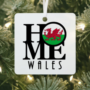 HOME Wales  メタルオーナメント