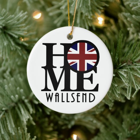 HOME Wallsend England セラミックオーナメント (ツリー)
