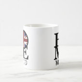 HOME Wallsend England 11oz コーヒーマグカップ (中央)