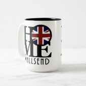 HOME Wallsend England 15oz ツートーンマグカップ (正面左)