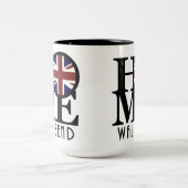 HOME Wallsend England 15oz ツートーンマグカップ (中央)