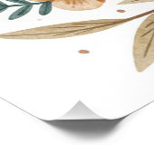 Home Where I'M With You – ロマンチックなフローラ引用文 ポスター (コーナー)