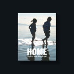 Home, Where Your Story Beginning Family Photo Canv キャンバスプリント<br><div class="desc">あなたの家族の写真をお気に入りの表示する素敵な方法 – 言葉を下に"家はあなたの物語が始まる場所である。写真はのまわりにキャンバスの端を覆って見コンテンポラリーえる。</div>