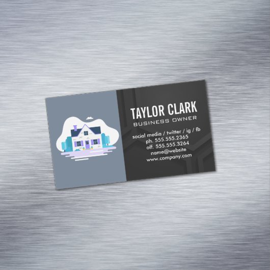 Home with Garden マグネット名刺 (インサイチュ)