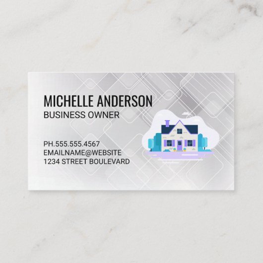 Home with Garden 名刺 (裏面)