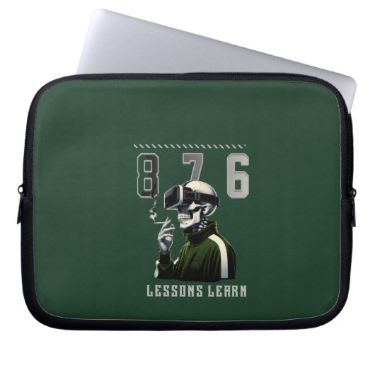 Home/Work 876 LESSONS LEARN Electronics Bag ラップトップスリーブ (正面)