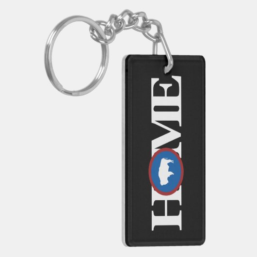 HOME Wyoming キーホルダー (正面左)