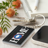 HOME Wyoming キーホルダー (正面右)