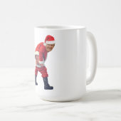 HOME-X Donald Trump Yelling Toilet Paper Roll, Fun コーヒーマグカップ (正面右)