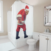 HOME-X Donald Trump Yelling Toilet Paper Roll, Fun シャワーカーテン (インサイチュ)