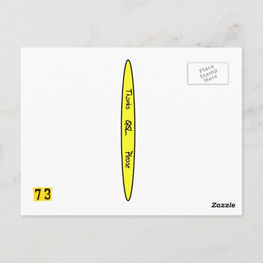 Homebrew Shack Explosion Ham Radio QSL Card ポストカード (裏面)