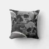 #homedeccorskullpillow クッション (正面)