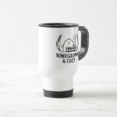 Homegrown & Cozy ファームハウス バーン トラベルマグ (正面右)
