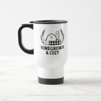 Homegrown & Cozy ファームハウス バーン トラベルマグ