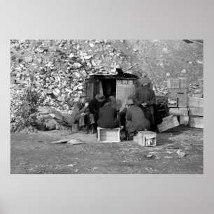 Homeless and Unemployed 1938 ポスター