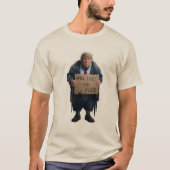 Homeless Trump T-Shirt Tシャツ (正面)