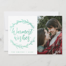 Homelest Wishesホリデーリース写真 シーズンカード