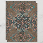 Homely cottage pattern (正面/裏面)