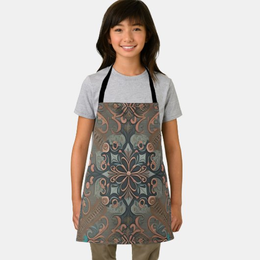 Homely cottage pattern エプロン (インサイチュ)