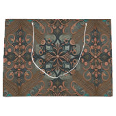 Homely cottage pattern ラージペーパーバッグ (正面)