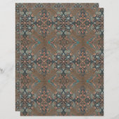 Homely cottage pattern /paper sheet (正面/裏面)