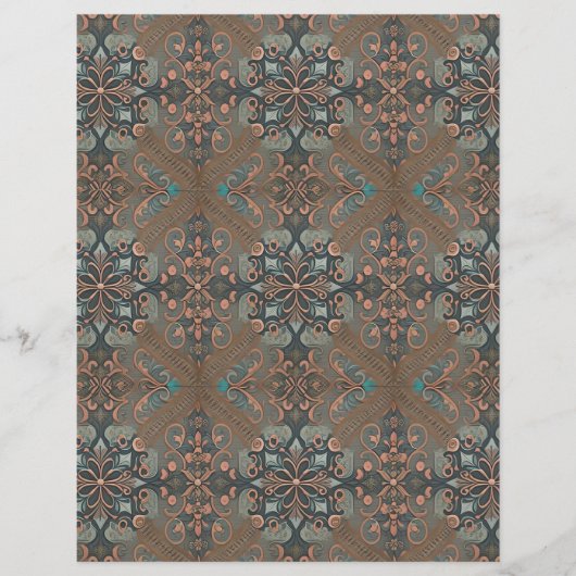 Homely cottage pattern /paper sheet (正面)