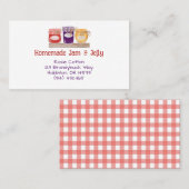 Homemad Jam & Jelly名刺 名刺 (正面/裏面)