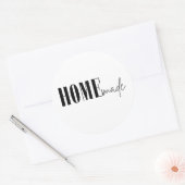 Homemade ラウンドシール (封筒)