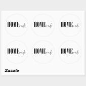 Homemade ラウンドシール (シート)