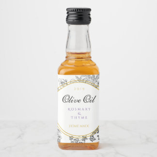 Homemade リキュールボトルラベル