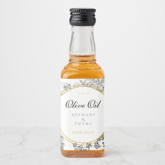 Homemade リキュールボトルラベル (正面)