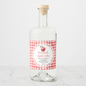 Homemade Apple Cider Label リキュールボトルラベル (正面)