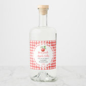 Homemade Apple Cider Label リキュールボトルラベル (正面)