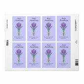 Homemade Aromatherapy Potpourri Label ラベル (フルシート)