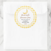 Homemade Banana Jam Label ラウンドシール (バッグ)