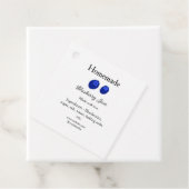 Homemade blueberry jam made with love add text フェイバータグ (インサイチュ)